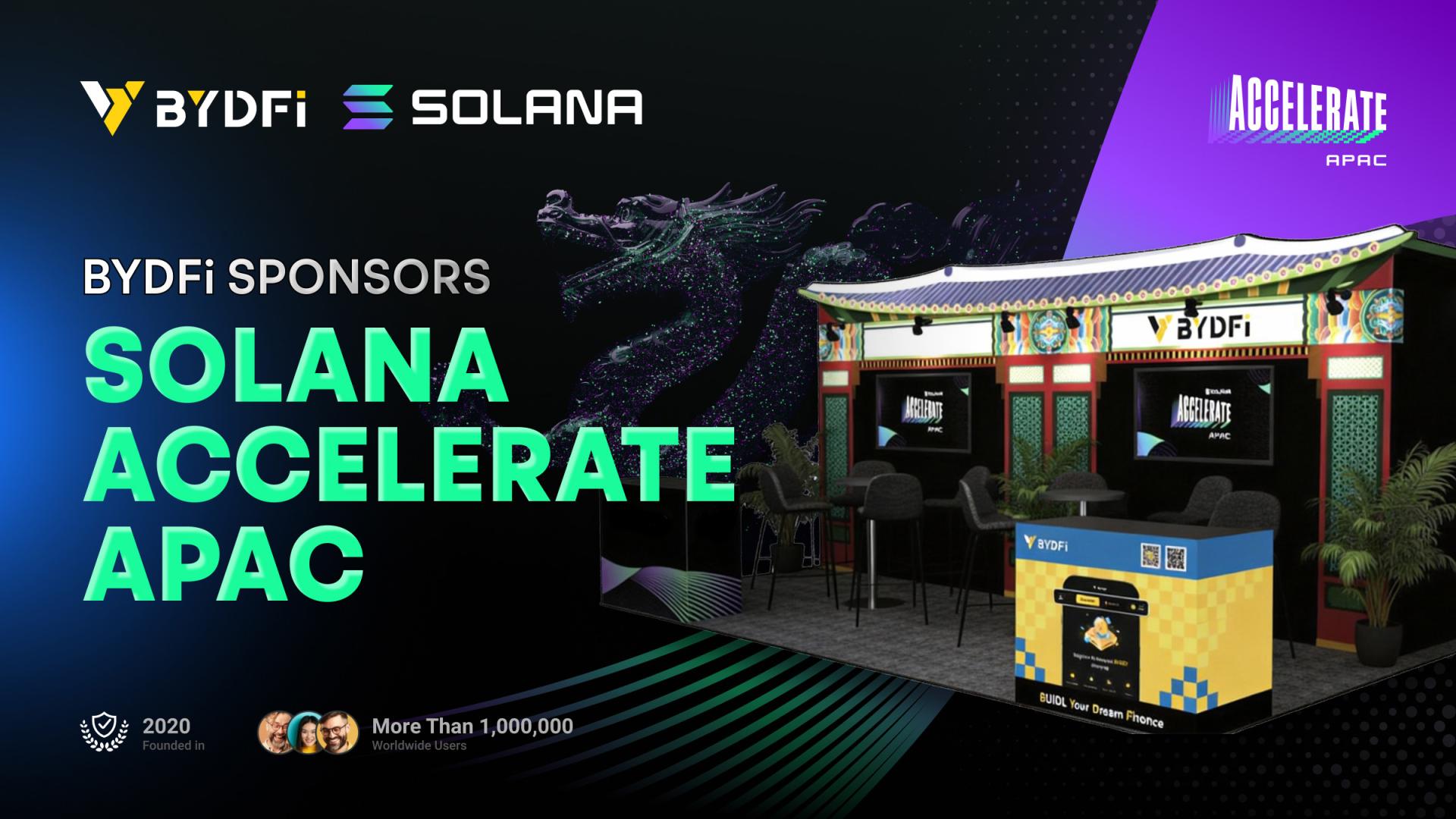 ‏BYDFi به جمع Solana Accelerate APAC در Consensus هنگ کنگ پیوست و تعامل با اکوسیستم سولانا را گسترش داد.