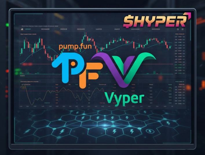 ‏پلتفرم Pump.fun، Vyper را برای تقویت زیرساخت‌های معاملاتی خرید. تب HYPER داغ شد.