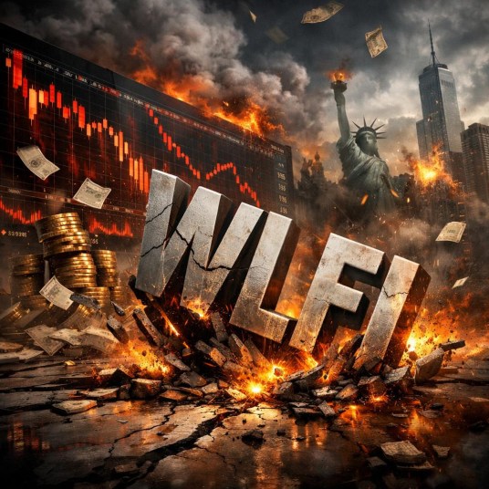 ‏WLFI دَ رَکُودِ ۱۳ دَرصَدِی، پَس اَز تَرسِ اِفلاسِ جَهانِیِ آزادیِ مالی