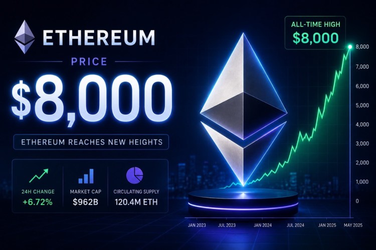 Ethereum Poised to Surge to $8,000, Breaking Bear Cycle