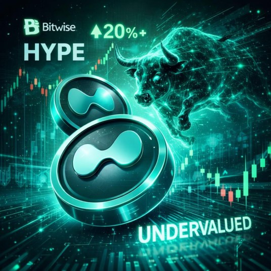 Bitwise: Hyperliquid’s HYPE Token Undervalued After 20% Surge