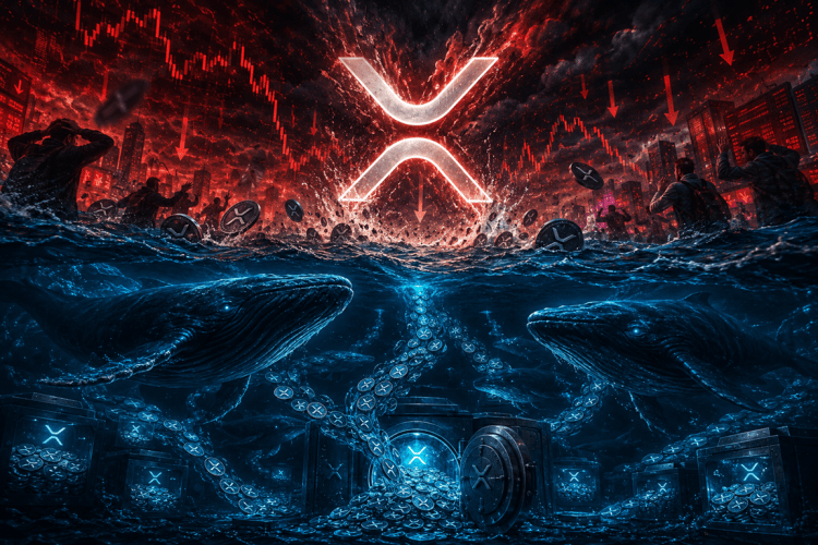 XRP Dips 8% as Whales Buy 71 Million Tokens