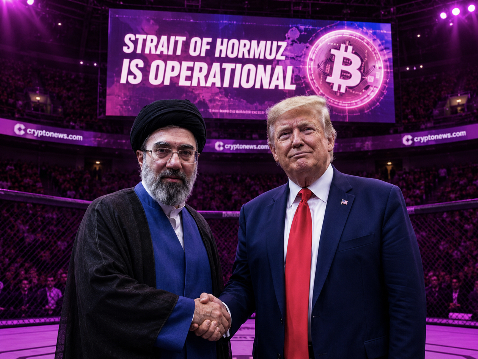 Iran Peace Deal Boosts Bitcoin; Japan’s Crypto ETF Market Hits $6.4B; WLFI, White House UFC Match