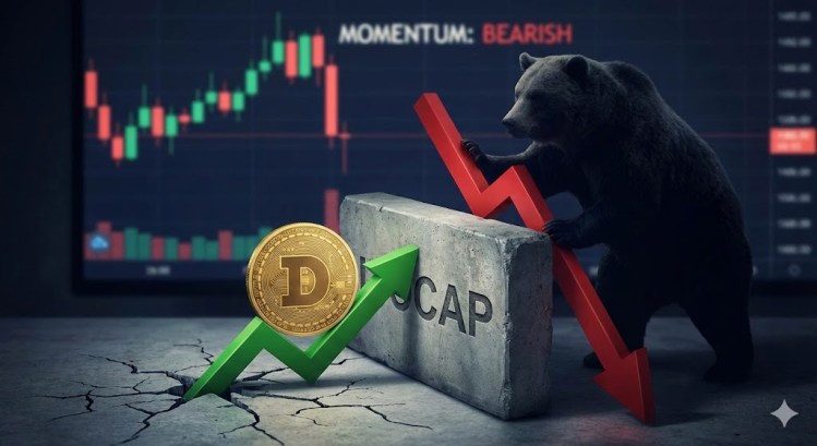 DOGECOIN REBOUNDS AFTER SHARP SELLOFF
