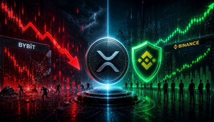 Bybit XRP Leverage Liquidations Surge as Binance Holds Firm