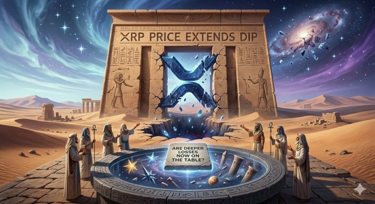 XRP Price Slides Amidst Growing Bearish Sentiment