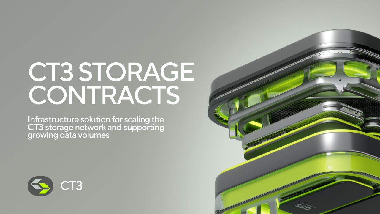 CT3 Enhances Decentralized Storage with New Dedicated Contracts Model