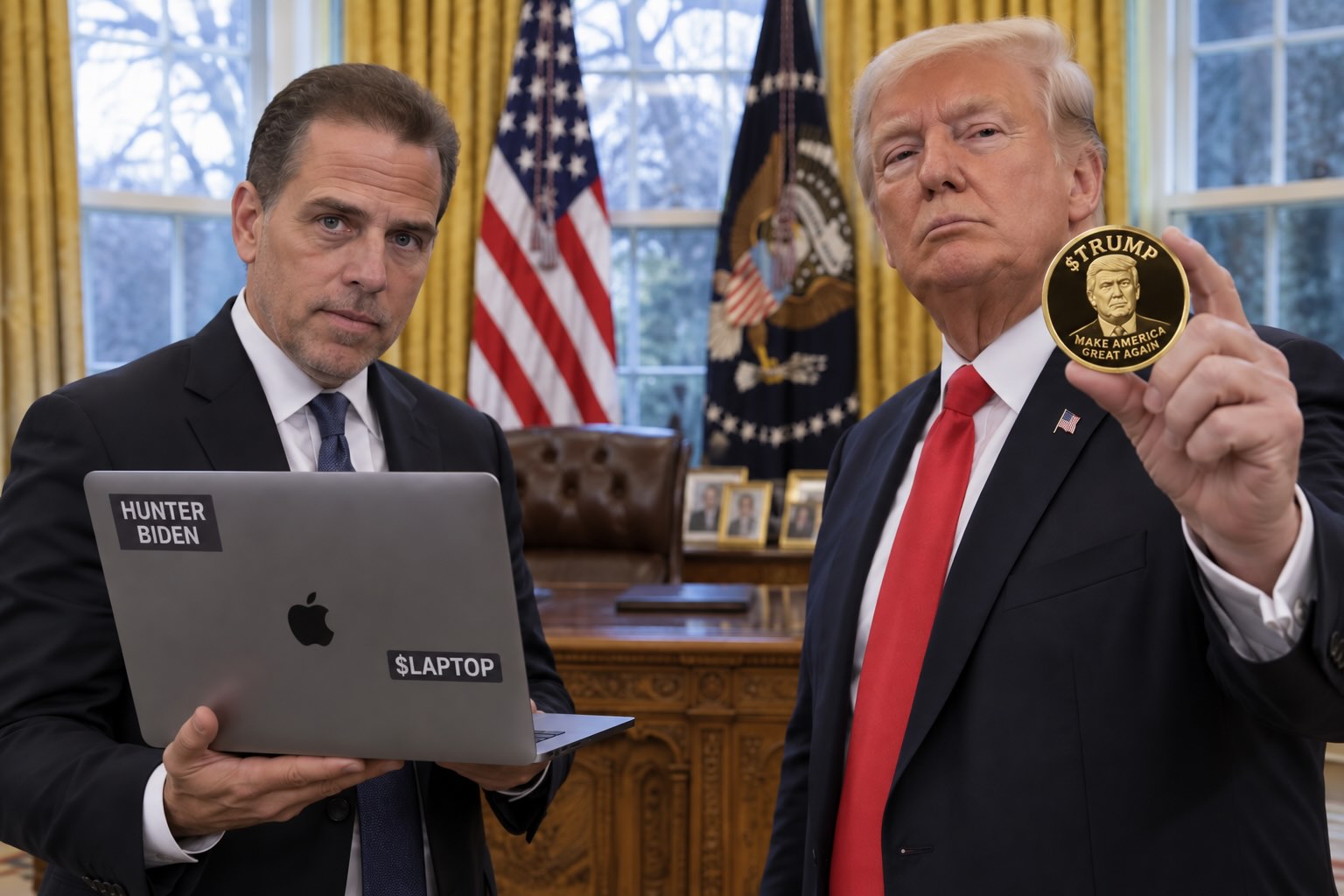 Hunter Biden’s LAPTOP Meme Coin Faces Investor Backlash Over Distribution Plan