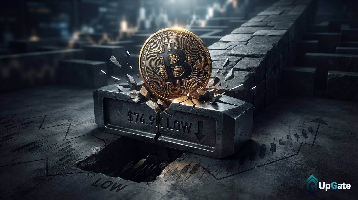 بیت‌کوین از کف ۷۴.۹ هزار دلاری گریخت، اما بخش آسان شاید تمام شده باشد