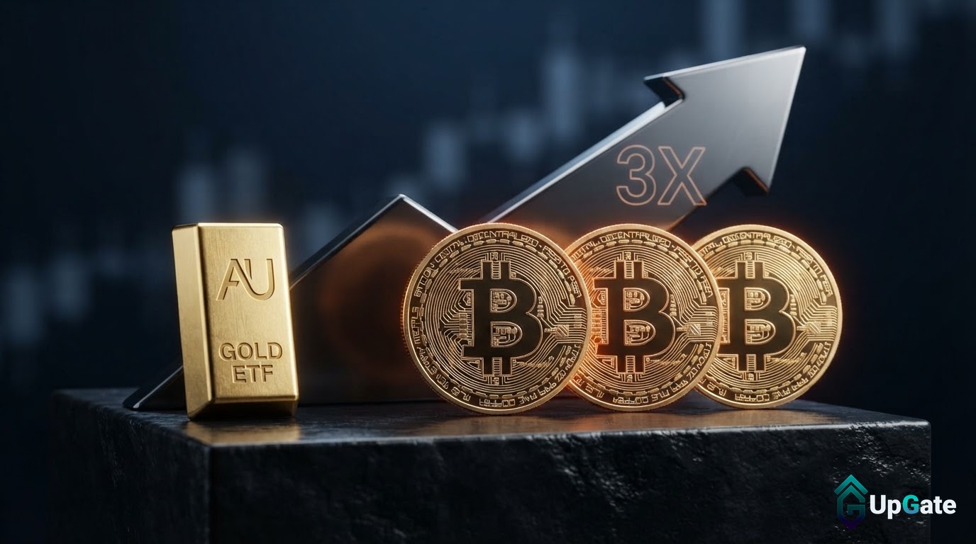 تحلیلگر بلومبرگ: ETF بیت‌کوین دارایی ETF طلا را در سه تا پنج سال سه برابر می‌کند