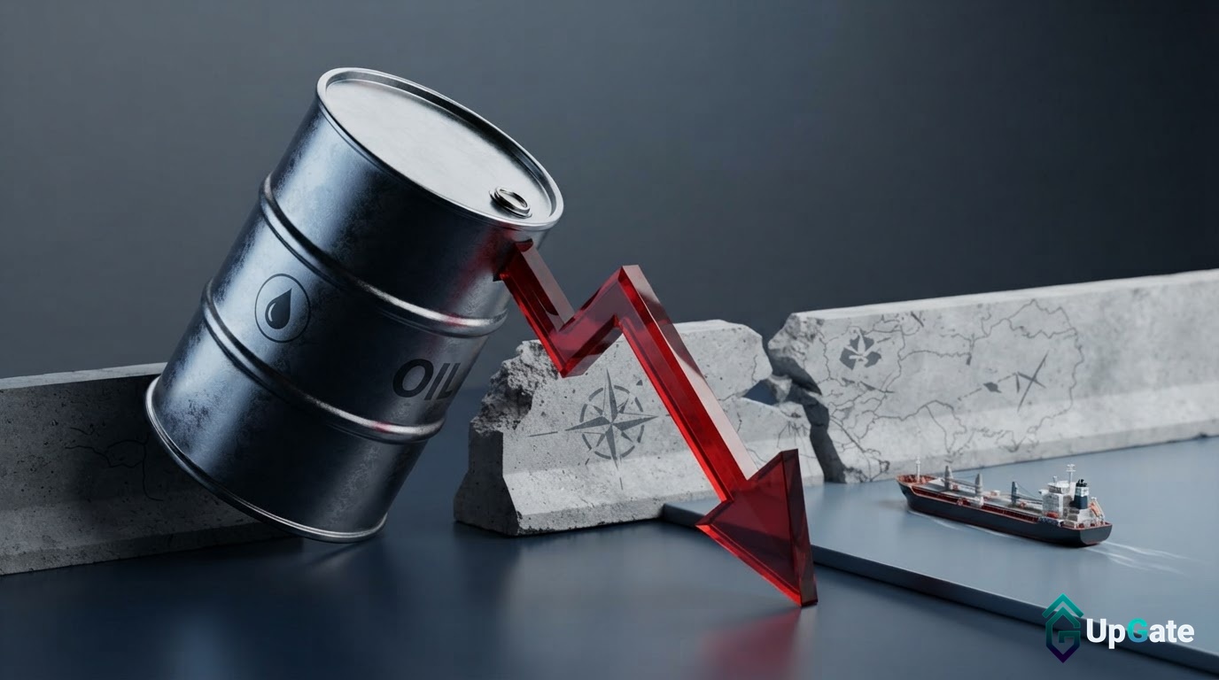 کاهش قیمت نفت با بهبود جریان انرژی در تنگه هرمز