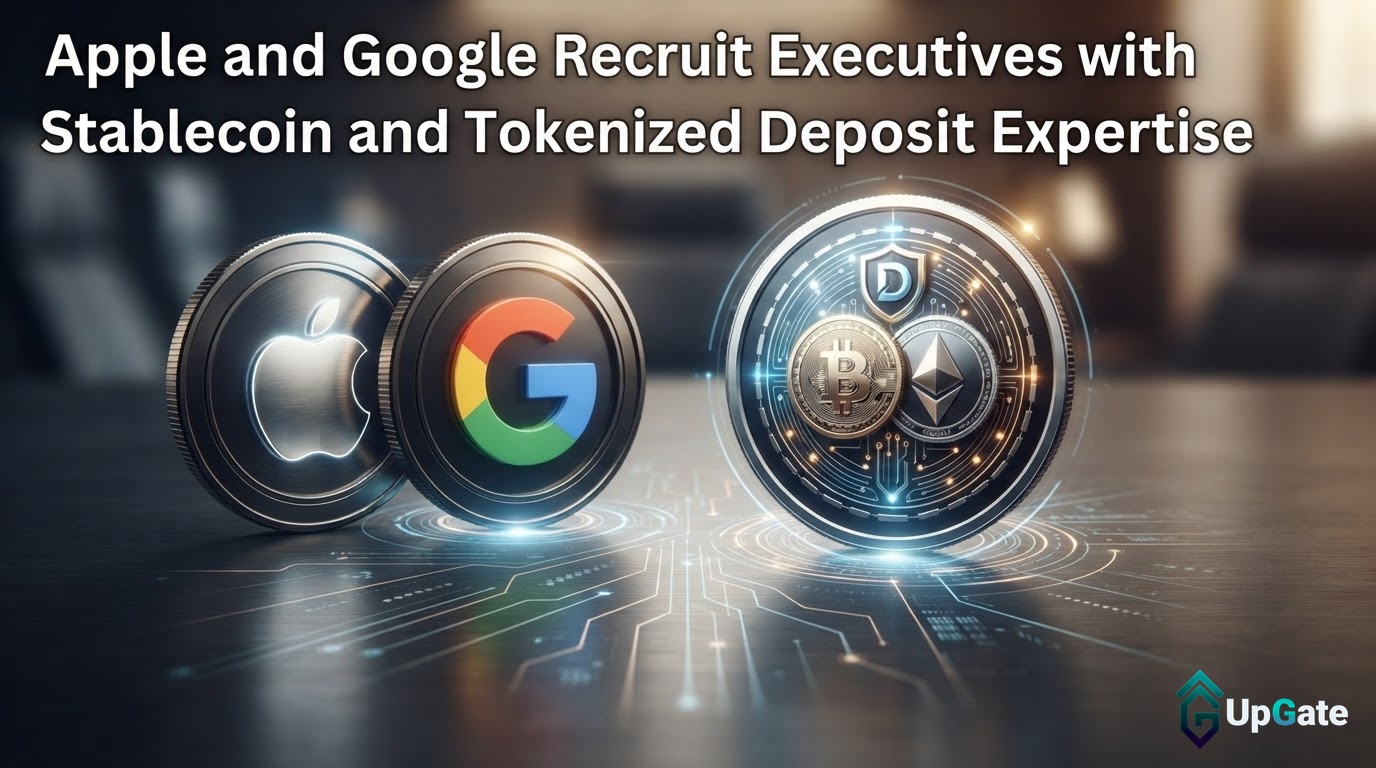 Apple and Google Recruit Executives with Stablecoin and Tokenized Deposit Expertise