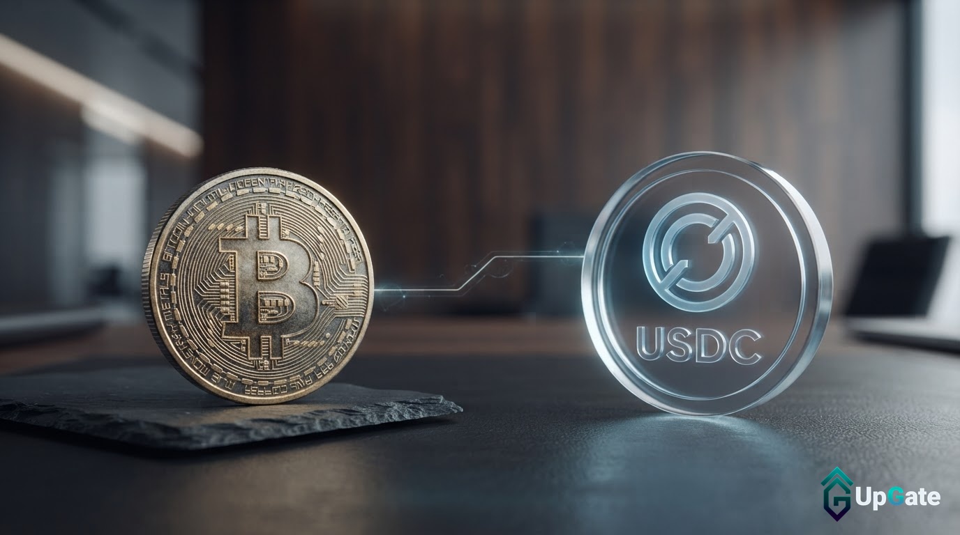 مشتریان نهادی می‌توانند با وثیقه بیت‌کوین، USDC وام بگیرند
