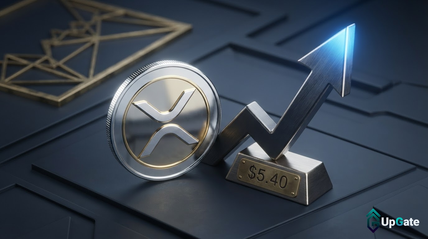 XRP با سیگنال رشد به ۵.۴۰ دلار، ۸.۷ درصد جهش کرد