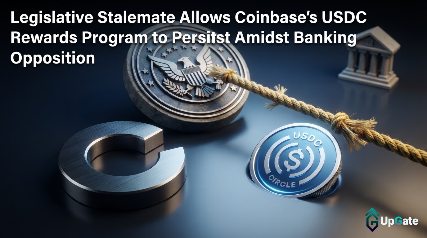Legislative Stalemate Allows Coinbase’s USDC Rewards Program to Persist Amidst Banking Opposition