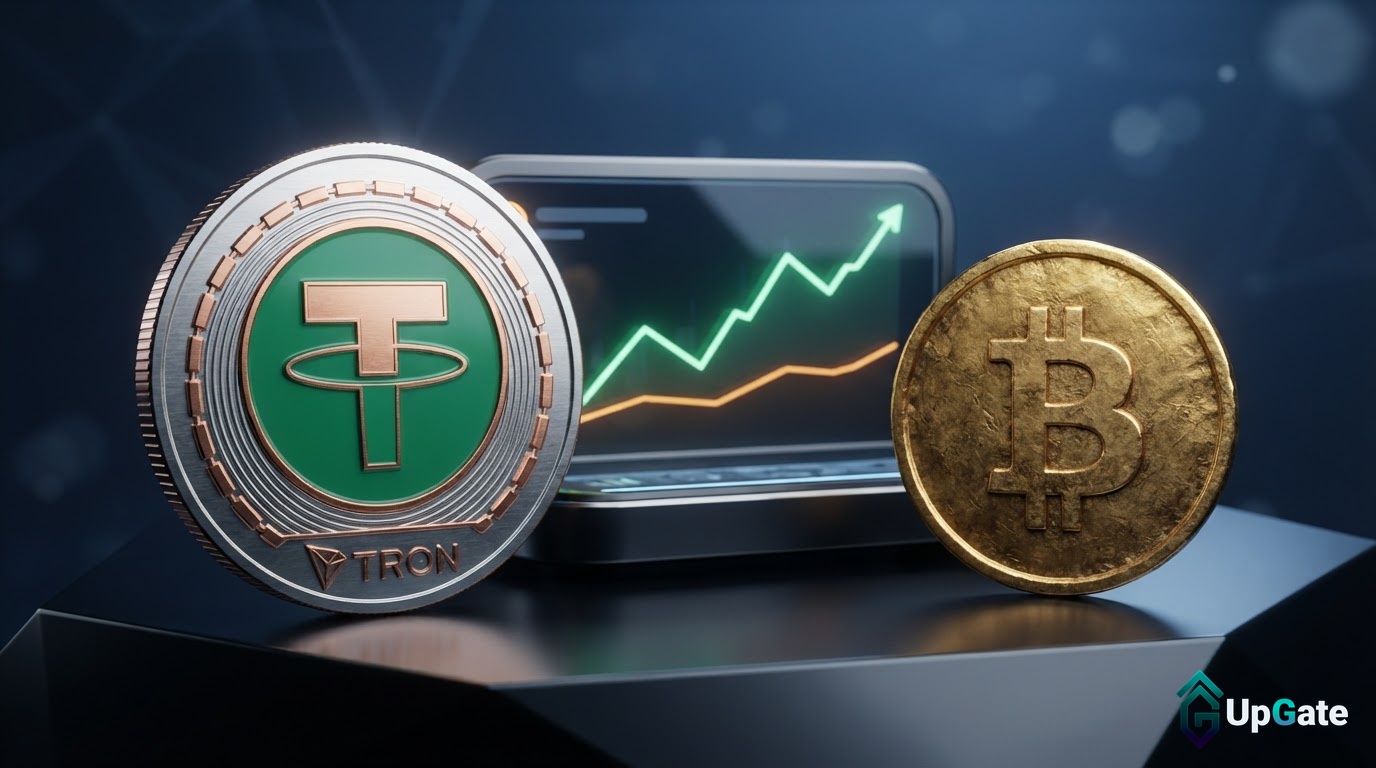 تتر در ترون از بیت کوین در فعالیت پرداخت کوینزبی پیشی گرفت