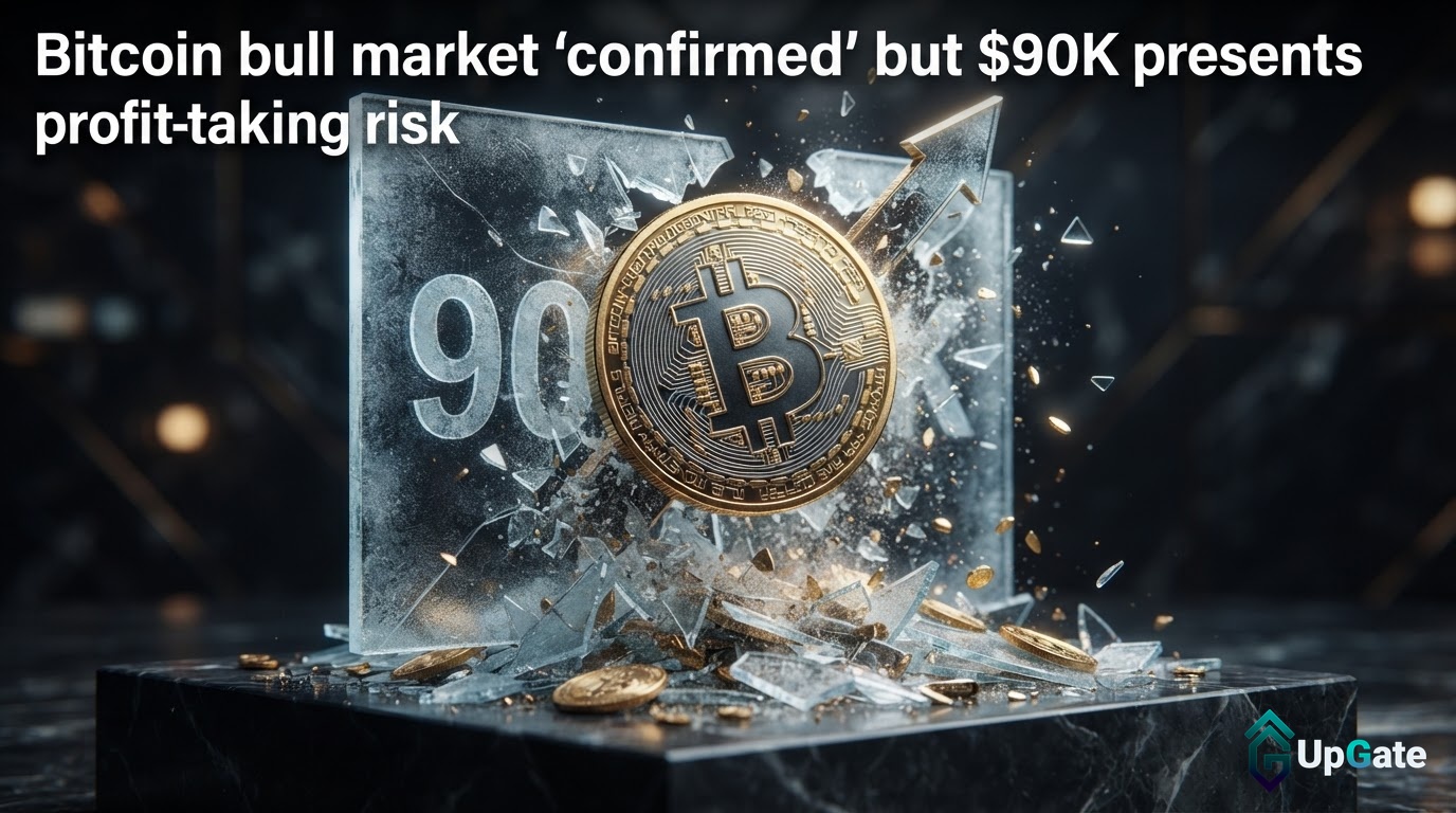 بازار صعودی بیت‌کوین تأیید شد؛ ریسک سودگیری در ۹۰ هزار دلار