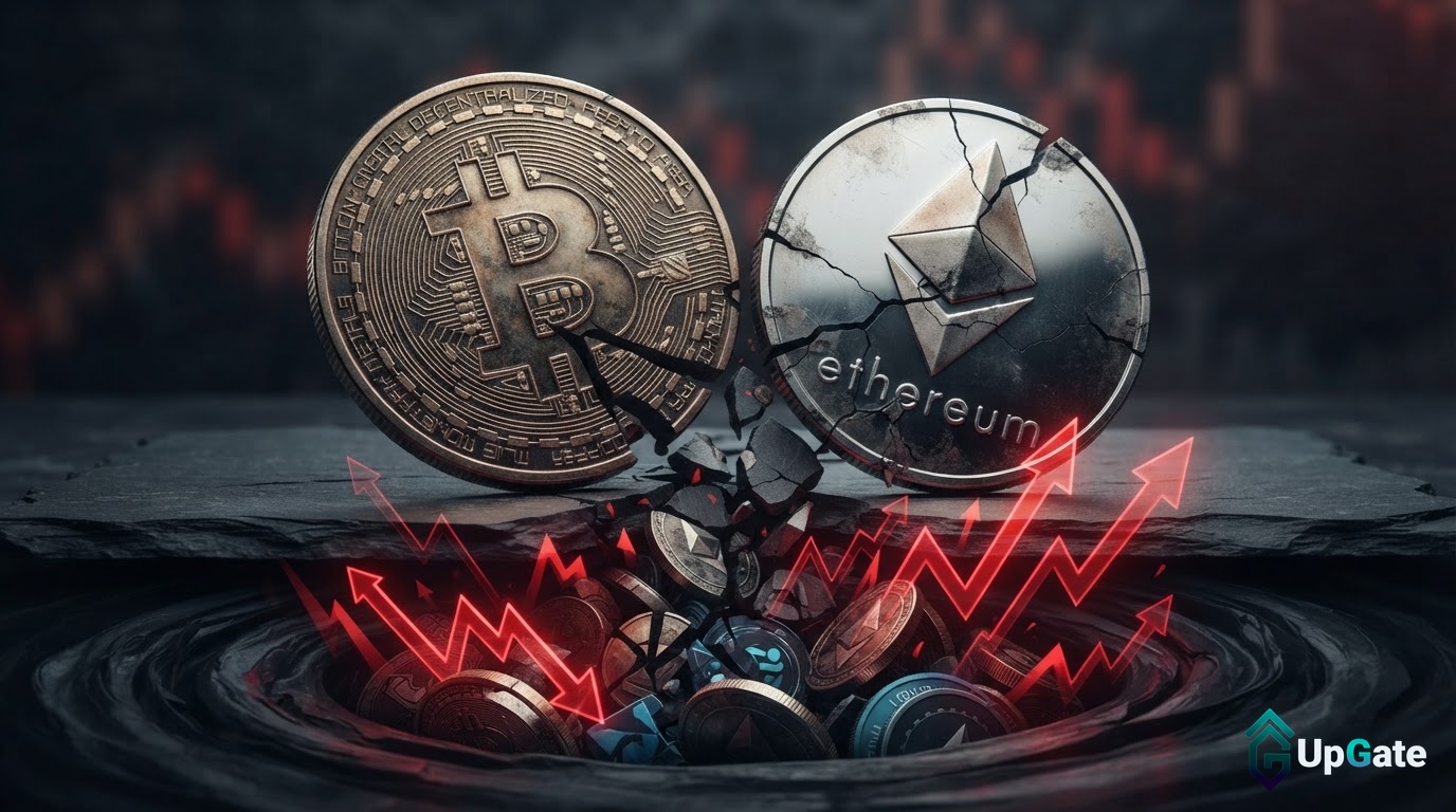 بیت‌کوین زیر ۸۴ هزار دلار، اتریوم زیر ۲۶۵۰ دلار؛ بیش از ۵۰۰ میلیون دلار لیکویید شد