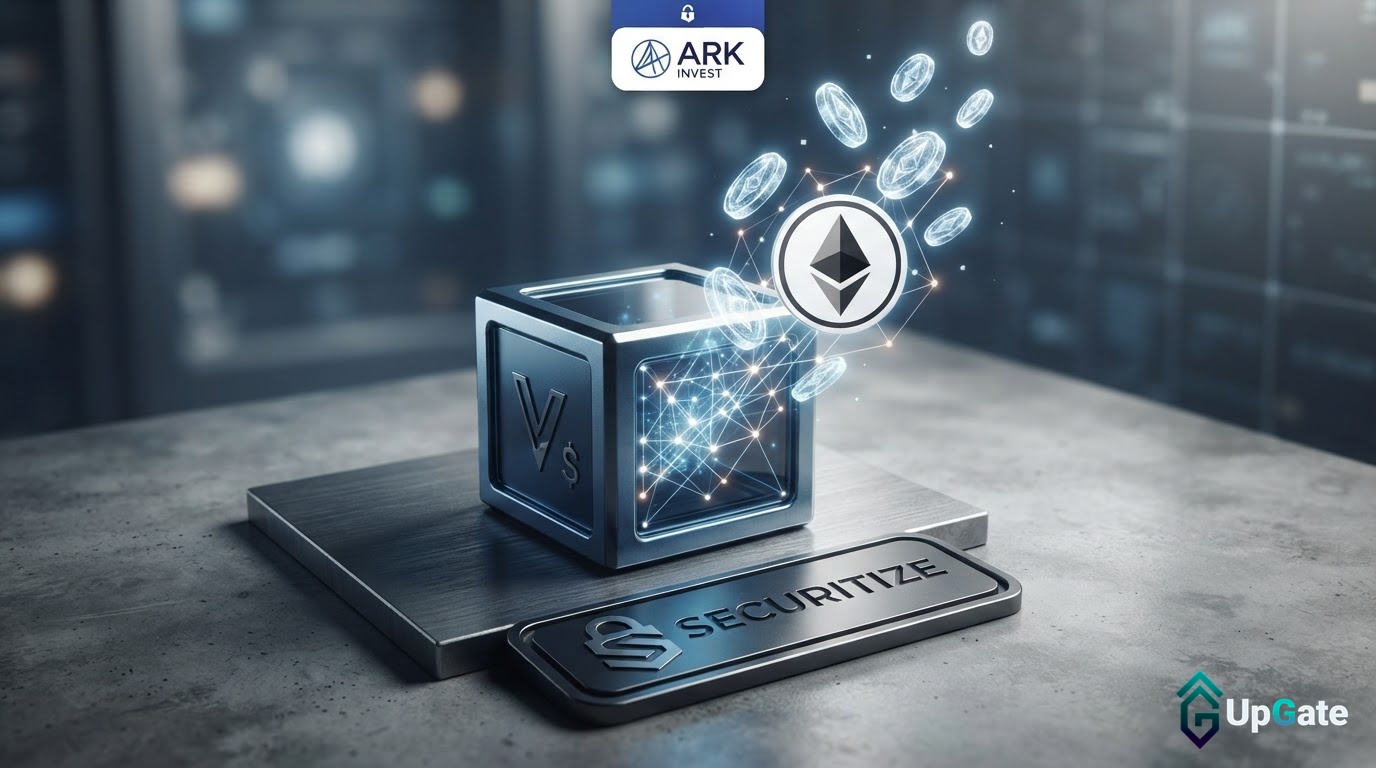 ARK Invest Tokenizes $1.3 Billion Venture Fund on Ethereum via Securitize