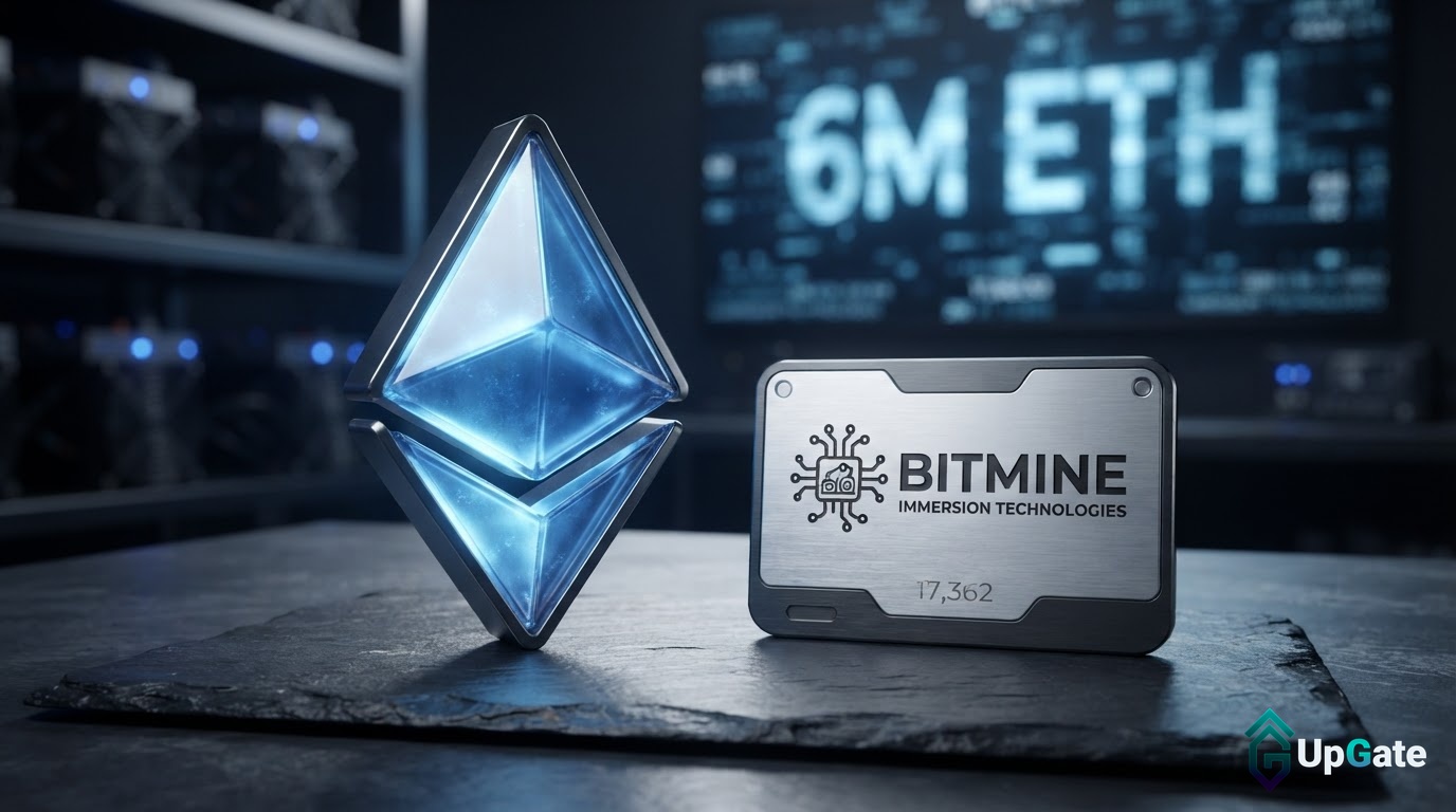 BitMine Immersion Technologies Reports 6 Million ETH Holdings, Acquires 17,362 ETH
