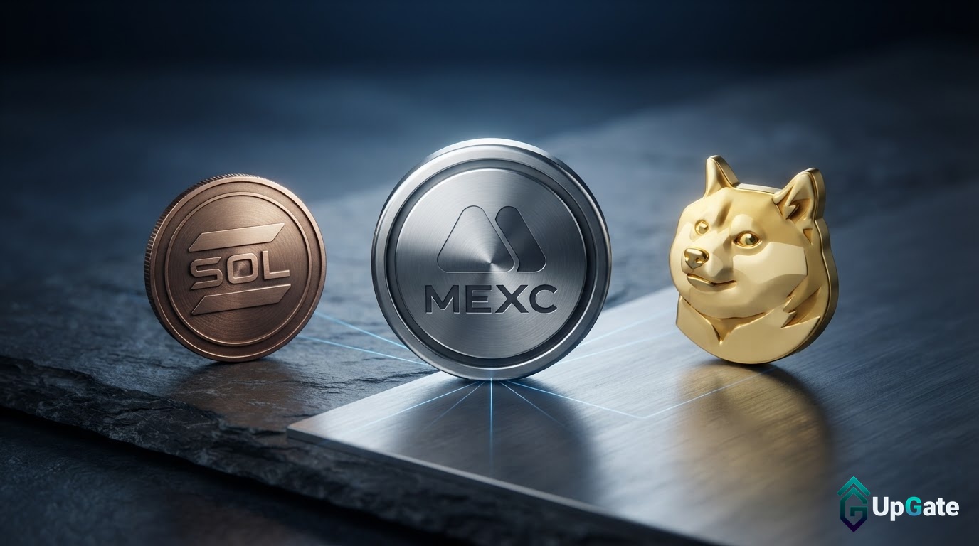 MEXC پیشتاز نقدینگی SOL و DOGE در گزارش CoinGecko ۲۰۲۶