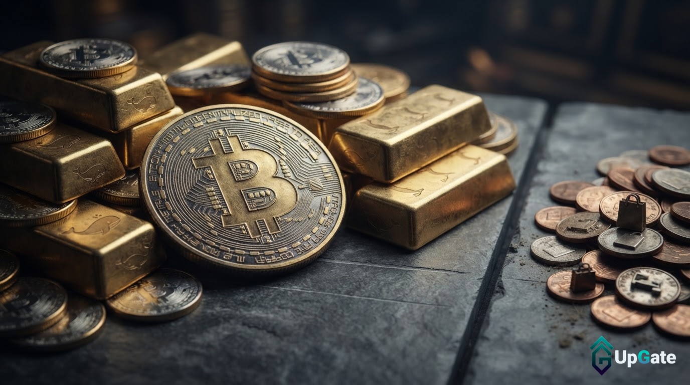 بزرگترین دارندگان بیتکوین خرید را افزایش دادند، معاملهگران خرد بیتفاوت ماندند