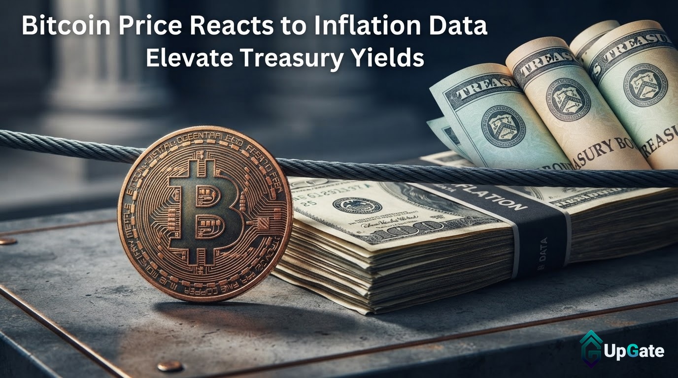 Bitcoin Price Reacts to Inflation Data Amidst Elevated Treasury Yields