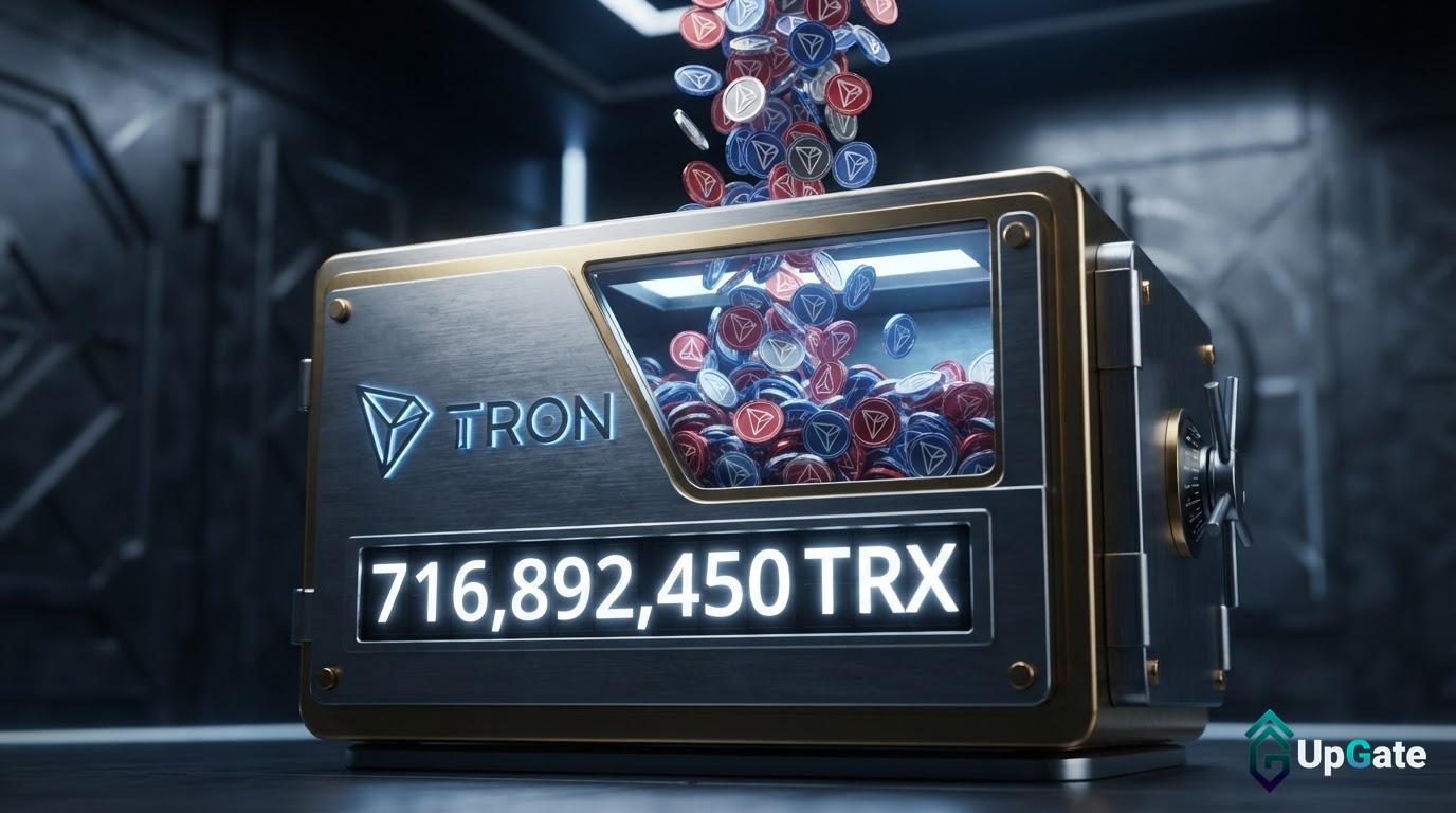 ترون روزانه ۲۵۲ روز توکن TRX خرید؛ ۷۱۶.۸ میلیون توکن در اختیار دارد