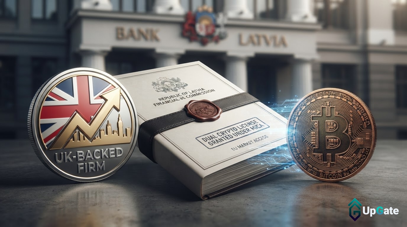 Latvia Grants Dual Crypto License Under MiCA to UK-Backed Firm, Enabling EU Market Access