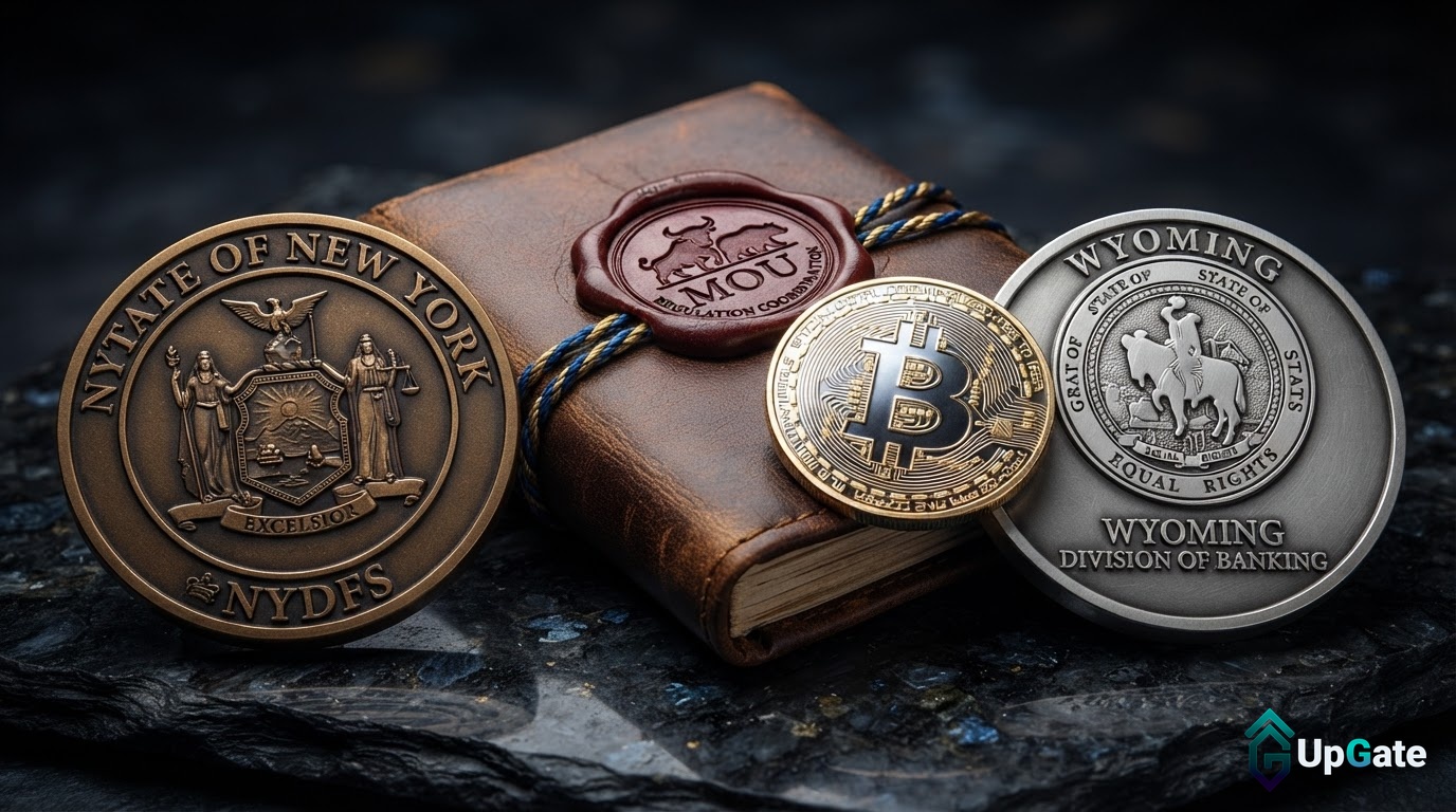 NYDFS and Wyoming Division of Banking Sign MOU to Coordinate Crypto Regulation