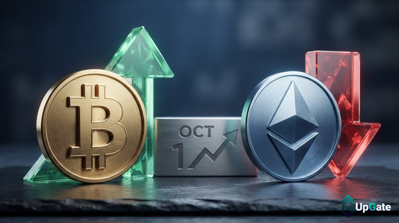 Bitcoin ETFs See Inflows as Ether ETFs Face Outflows on October 1st
