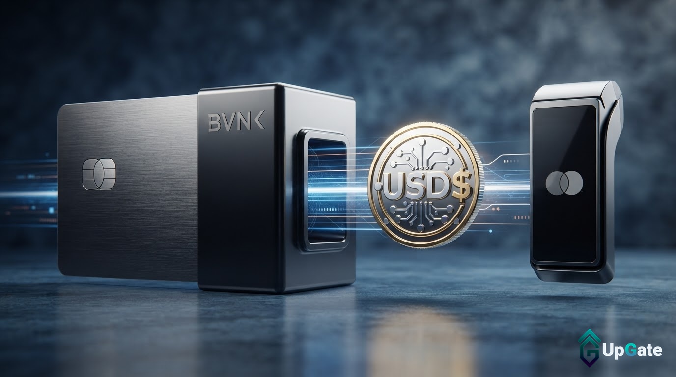 مسترکارت استیبل‌کوین USD را از طریق پلتفرم BVNK ارائه می‌دهد