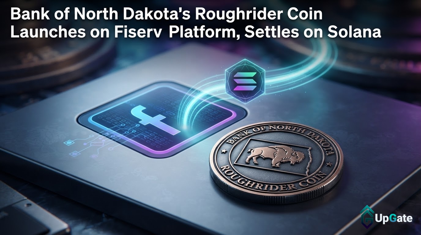 Bank of North Dakota’s Roughrider Coin Launches on Fiserv Platform, Settles on Solana