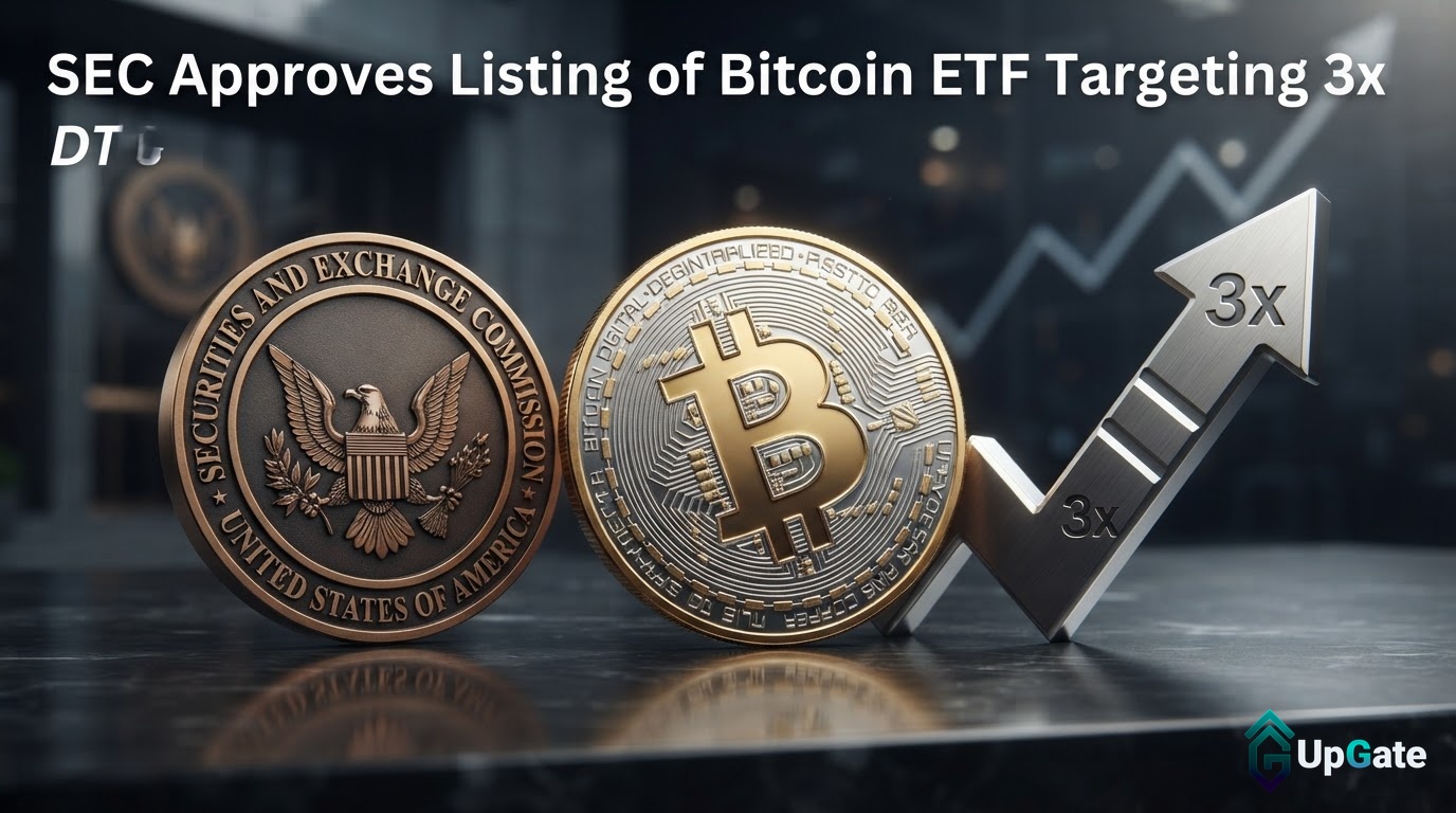 تایید ETF بیت کوین با اهرم سه برابر در بورس آمریکا