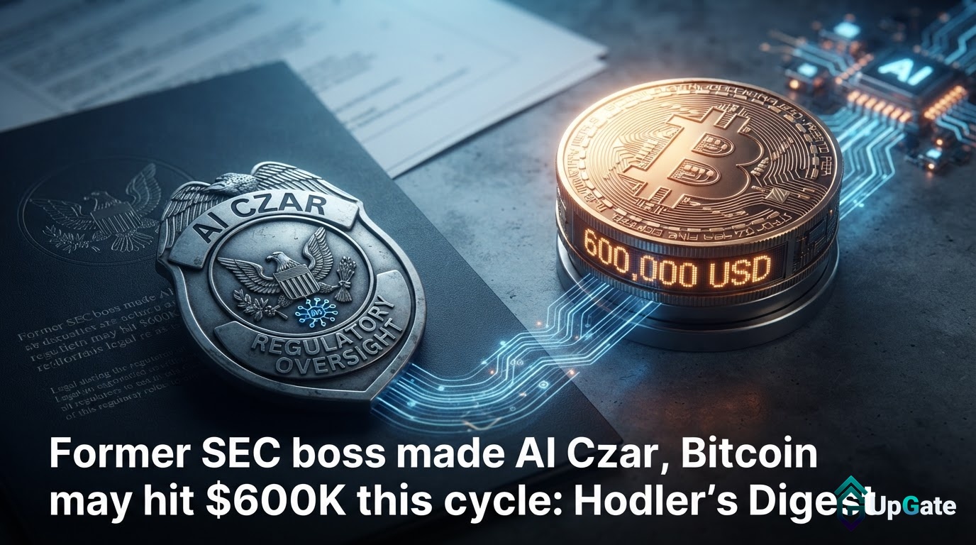 رئیس سابق SEC، مسئول هوش مصنوعی شد؛ بیت‌کوین به ۶۰۰ هزار دلار می‌رسد؟