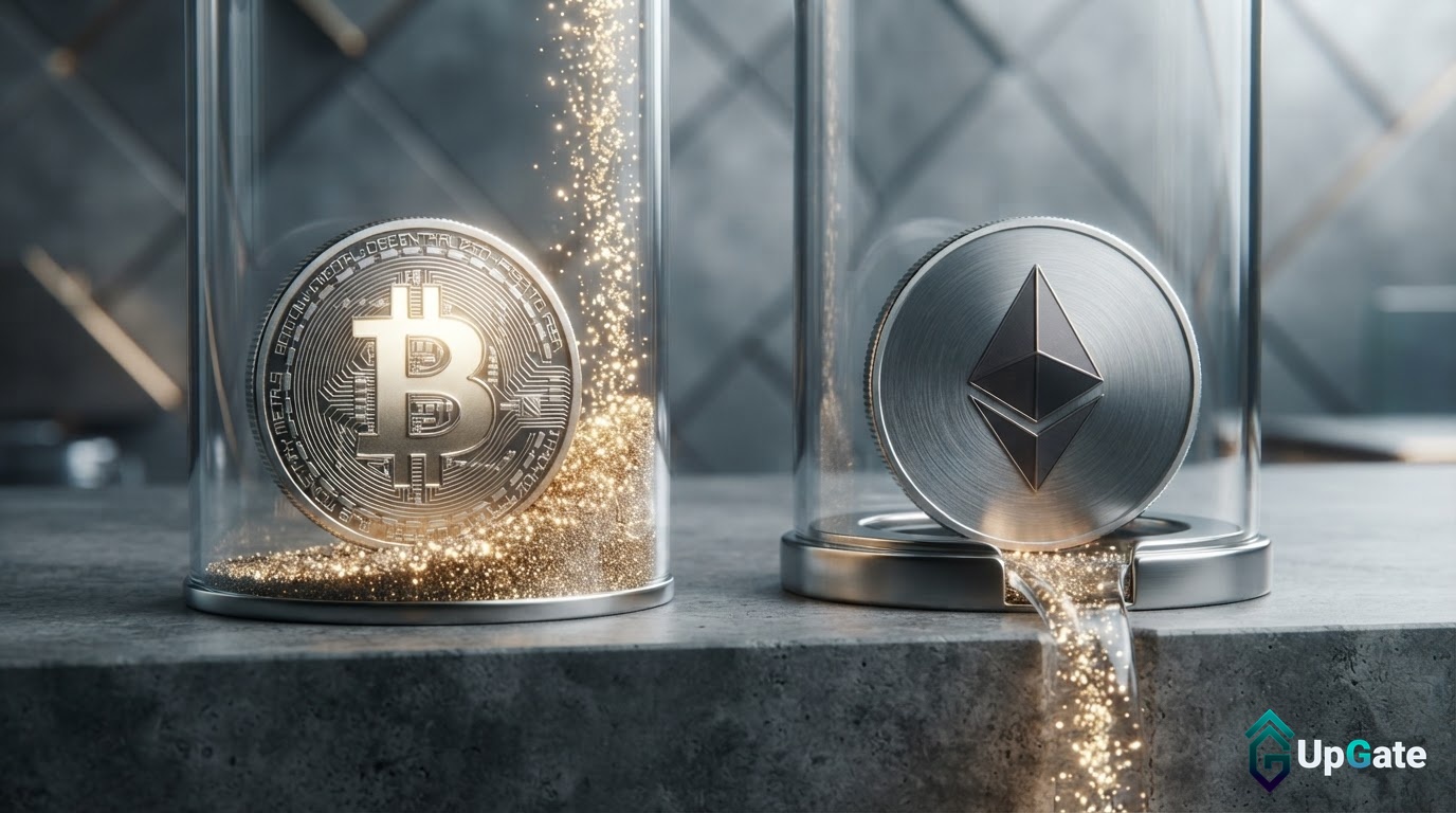 صندوق‌های بیت‌کوین برای سومین هفته متوالی شاهد ورود سرمایه؛ اتریوم ۱۸۳ میلیون دلار خروج داشت