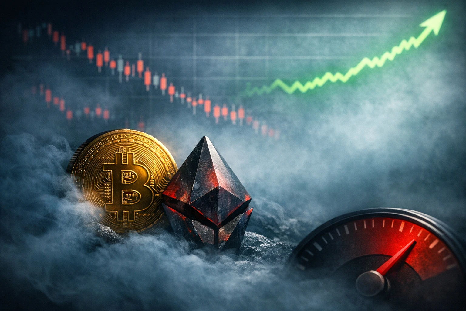 بیت‌کوین به ۸۶ هزار دلار رسید، اتریوم ۲۷۲۲؛ لیکوییدیشن ۱۹۴ میلیون دلار، ترس بازگشت