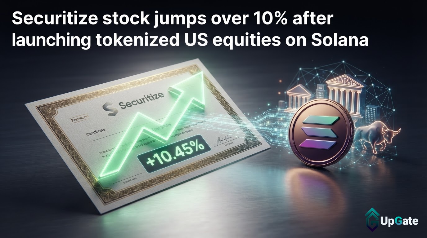 Securitize Stock Surges 10% on Tokenized US Equities Launch