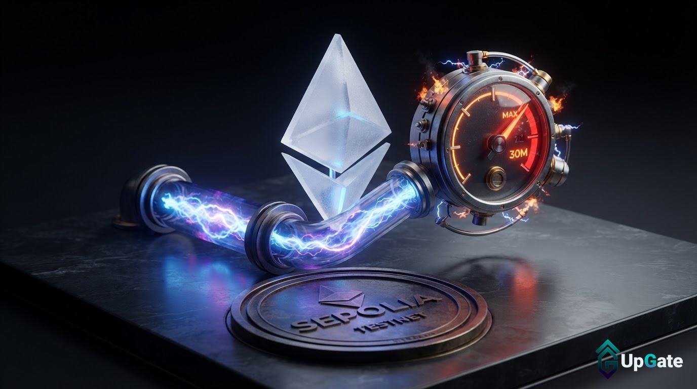 Sepolia Test Network’s Gas Limit Surge: An Experimental Step for Ethereum Scalability