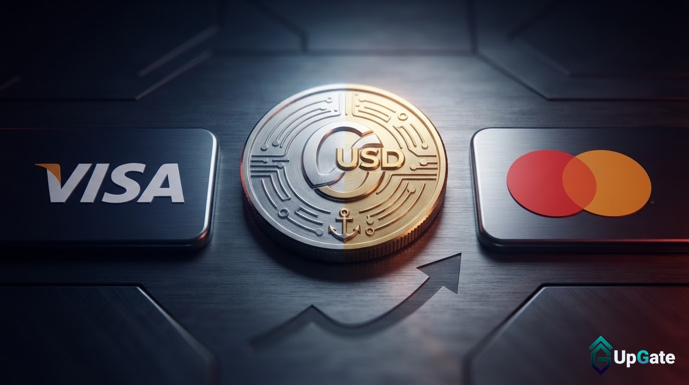 ویزا و مسترکارت از استیبل‌کوین OUSD حمایت کردند
