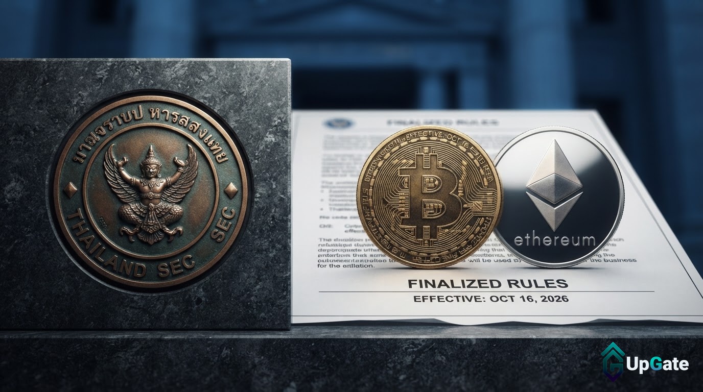 Thailand’s SEC Finalizes Rules for Spot Bitcoin and Ether ETFs, Effective October 16, 2026