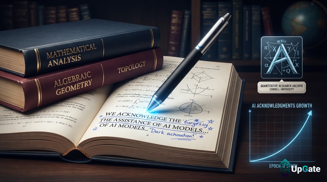 AI Acknowledgments Surge in Math Research on arXiv, Epoch AI Study Finds