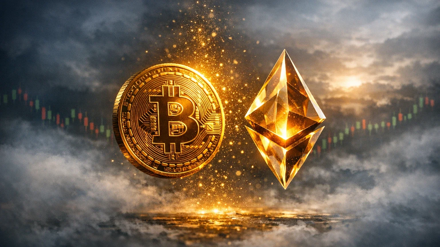 بیت‌کوین بالای ۸۲ هزار دلار تثبیت شد؛ اتریوم به ۲۵۰۰ دلار بازگشت، شاخص ترس در بازار صعودی شد