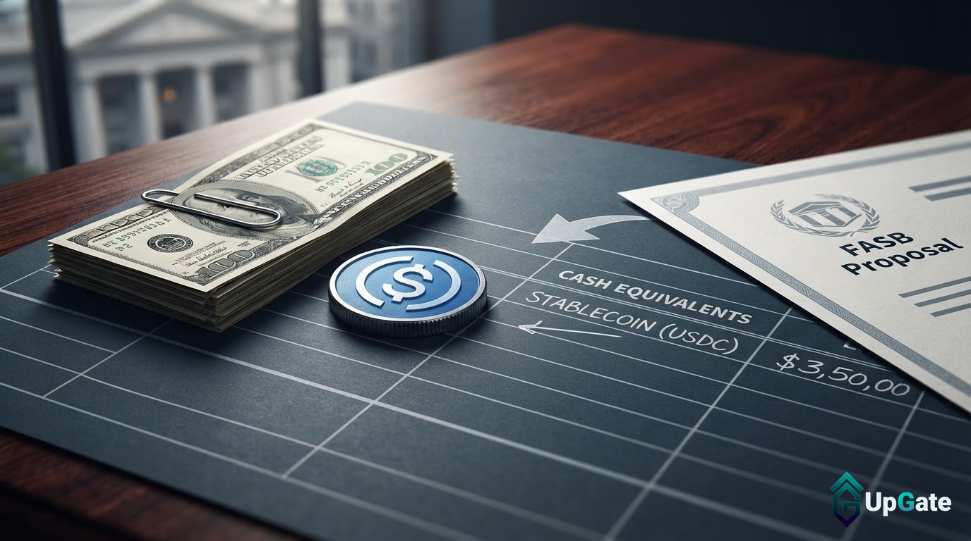 FASB Proposal Could Allow Stablecoins as Cash Equivalents on Corporate Books