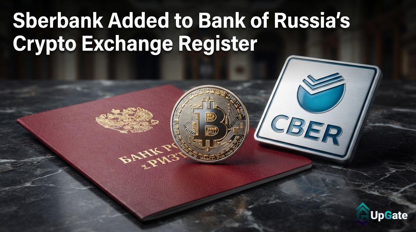 Sberbank Added to Bank of Russia’s Crypto Exchange Register