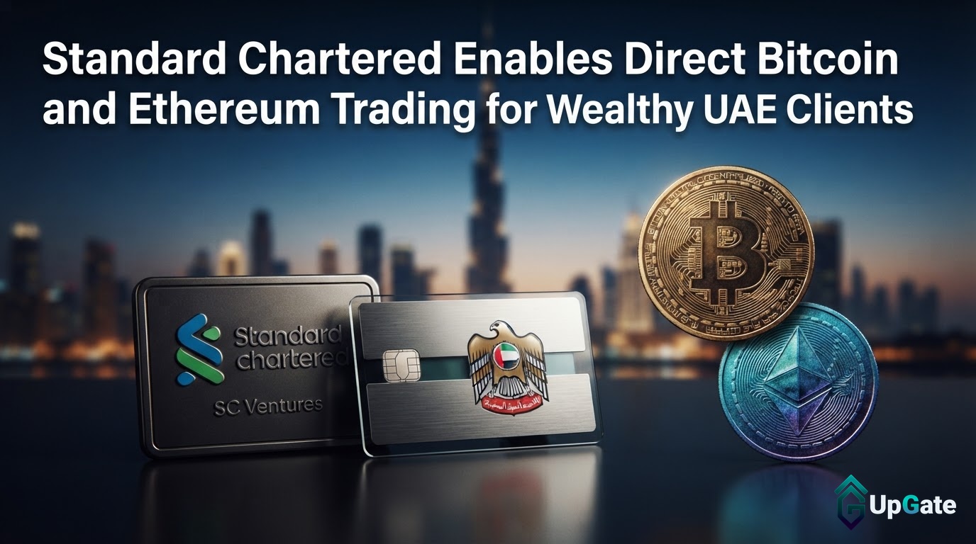 Standard Chartered Enables Direct Bitcoin and Ethereum Trading for Wealthy UAE Clients