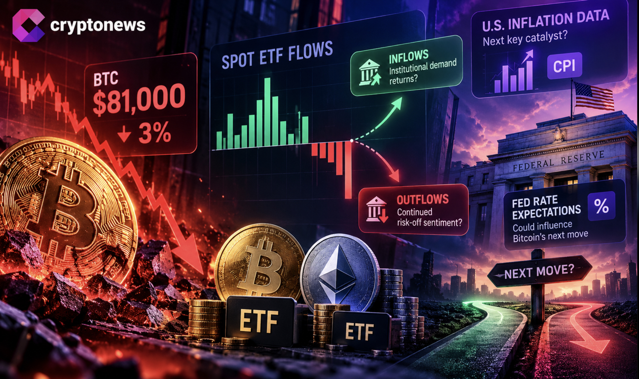 Bitcoin ETFs See $260M Outflow, Fidelity and BlackRock Lead