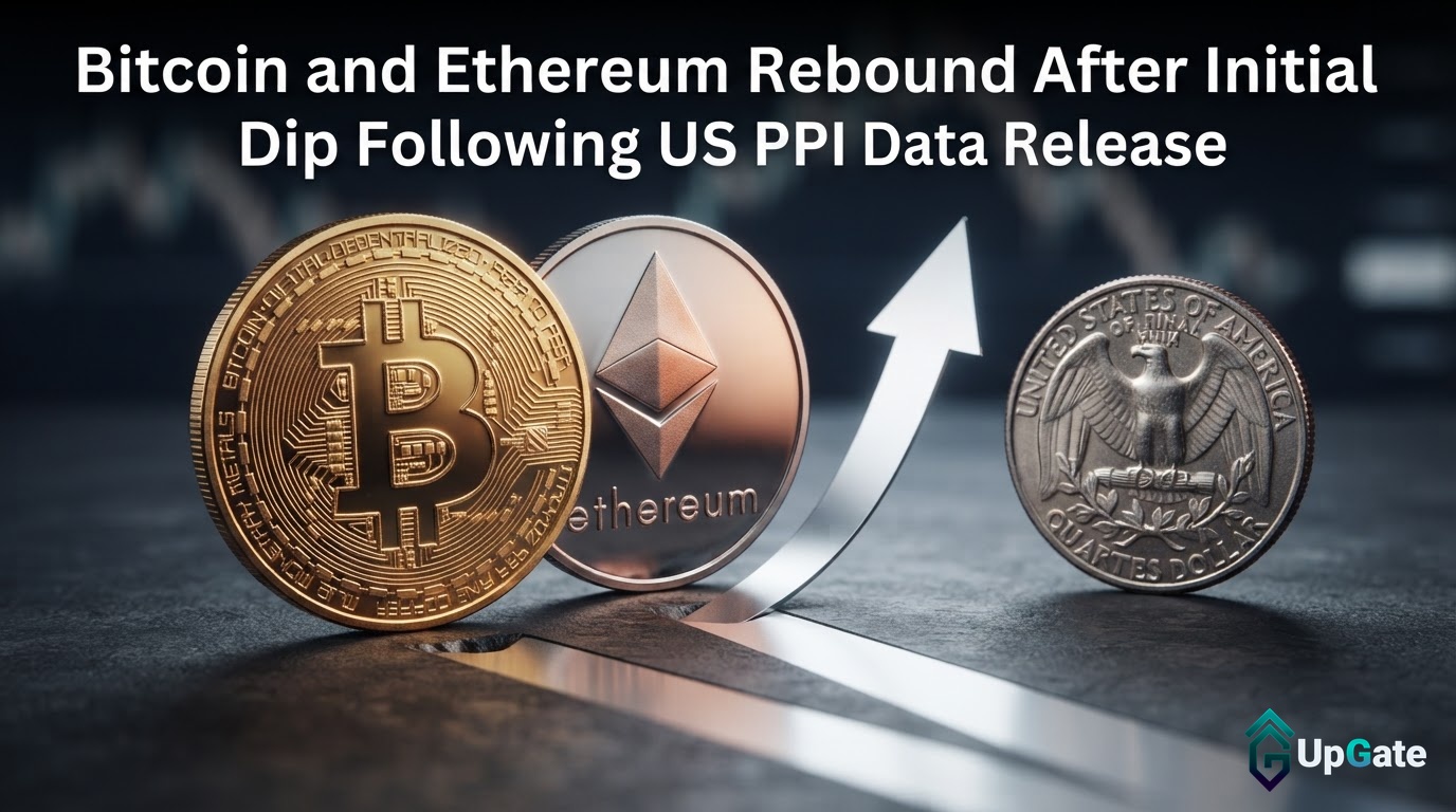 Bitcoin and Ethereum Rebound After Initial Dip Following US PPI Data Release