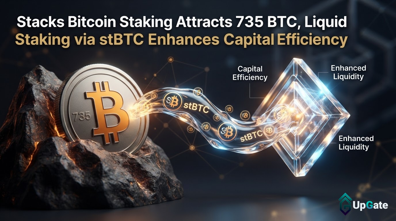استکس: ۷۳۵ بیت‌کوین در سه ماهه سوم ۲۰۲۶ در استیکینگ قفل شد