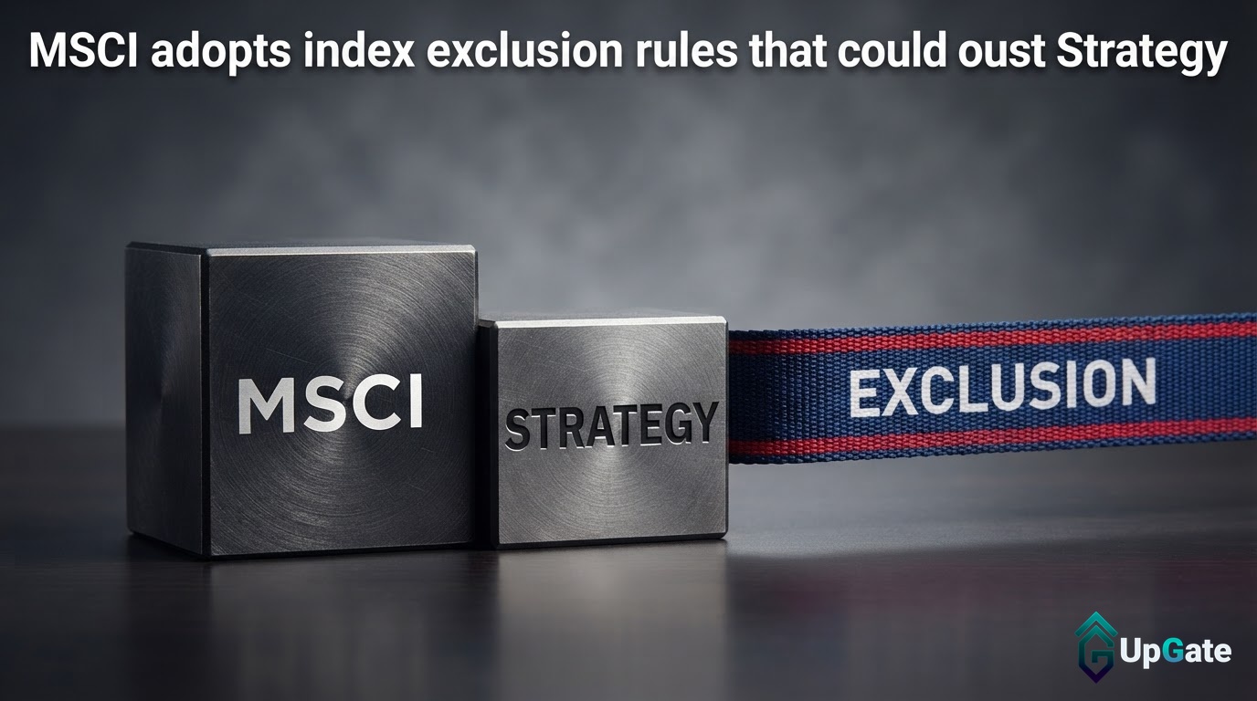 MSCI قوانین حذف شاخصی را تصویب کرد که میتواند استراتژی را کنار بگذارد